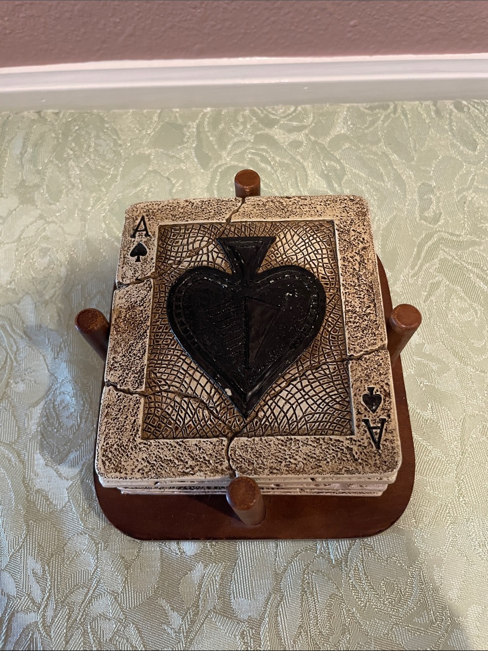 Coasters Playing Cards Design - Set of 4